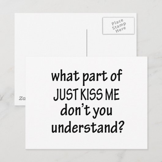 キスのみ ポストカード (正面/裏面)