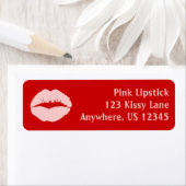 キスのような唇 ラベル (インサイチュ)