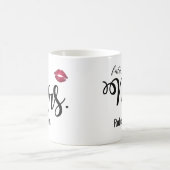 (キスのコーヒー・マグを持つ未来の)夫人 コーヒーマグカップ (中央)