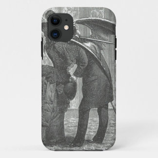 キスのビクトリアンなこうもりまたは吸血鬼の衣裳のiPhone 5の例 iPhone 11 ケース