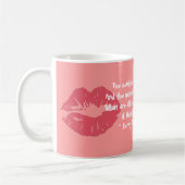 キスの価値は何だ… コーヒーマグカップ (左)