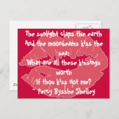 キスの価値は何だ…ポストカード ポストカード (正面/裏面)