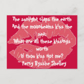 キスの価値は何だ…ポストカード ポストカード (正面)