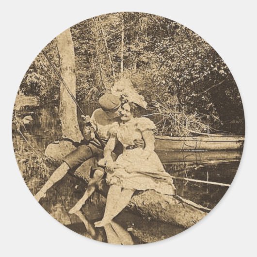 キスの奪取 ラウンドシール (正面)