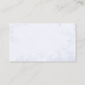 キスの山の数当てゲーム ゴールドマウンテン ブライダルシャワー エンクロージャーカード (裏面)