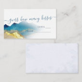 キスの山の金婚前パーティーの推測 エンクロージャーカード (正面/裏面)