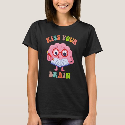 キスの教え脳班 Tシャツ (正面)