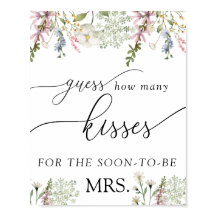 キスの数を当ててみて | おしゃれなワイルドフラワー