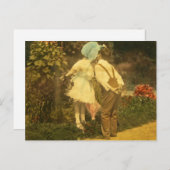 キスの最初の春 ポストカード (正面/裏面)