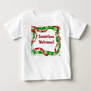 キスの歓迎! ベビーTシャツ