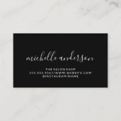 キスの汚れ背景 | 化粧 名刺 (裏面)