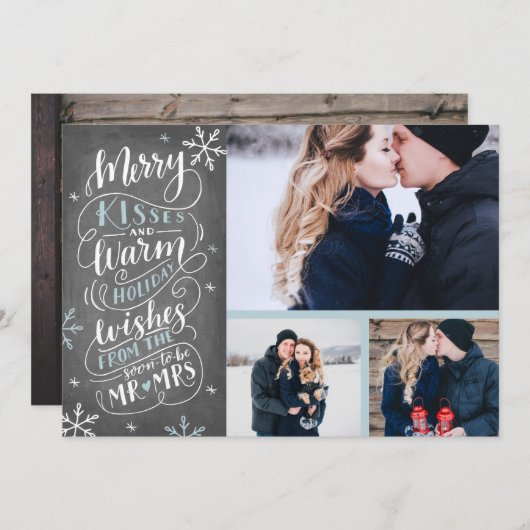 キスの温メリーかい願い|休日|青3-写真 セーブザデート (正面/裏面)