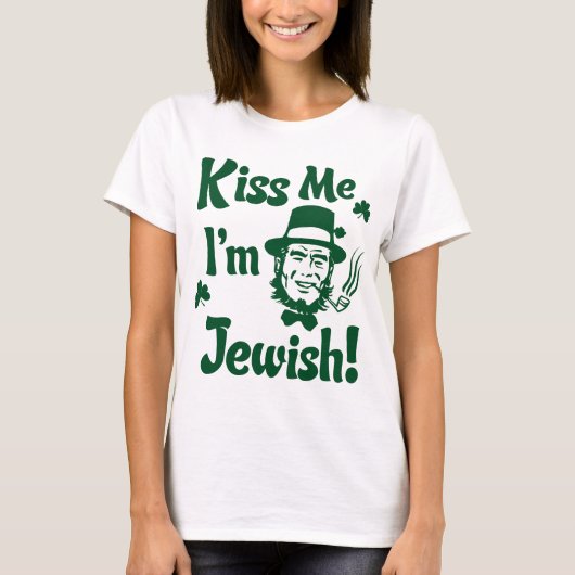 キスの私はユダヤ人だ Tシャツ (正面)