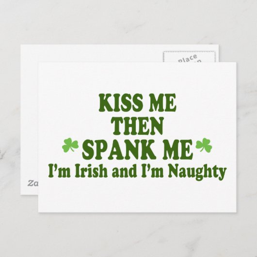 キスの私は私のギフトをスパック ポストカード (正面/裏面)