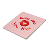 キスの私をばかにする タイル (側面)