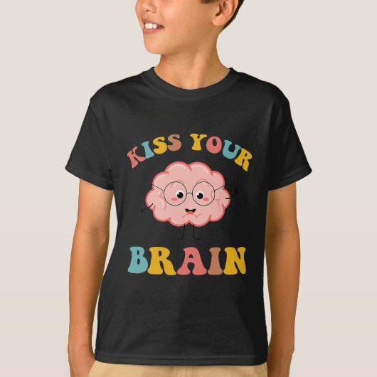 キスの脳の速度先生の評価に戻る Tシャツ (正面)