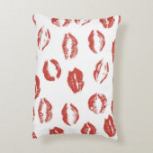 キスの赤の唇 アクセントクッション (裏面(縦))