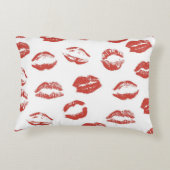 キスの赤の唇 アクセントクッション (裏面)