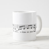 キスの頭 ジャンボコーヒーマグカップ (正面右)