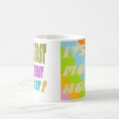 キスの高速化とファッションの高速化 コーヒーマグカップ (中央)