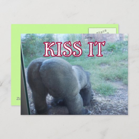 キスはがき ポストカード (正面/裏面)