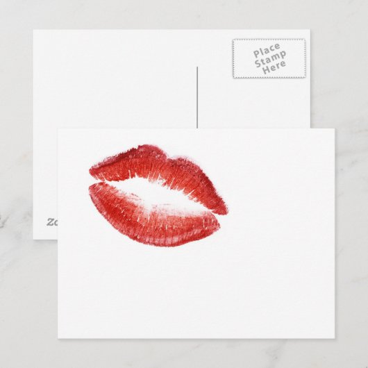 キスはがき ポストカード (正面/裏面)