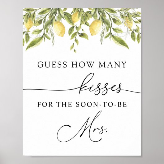 キスはどれくらいこれからMrs.になるサインに ポスター (正面)