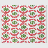 キスはクリスマスだ ラッピングペーパー (フラット)