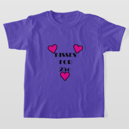 キスは25セント - ガールズベーシックTシャツ Tシャツ
