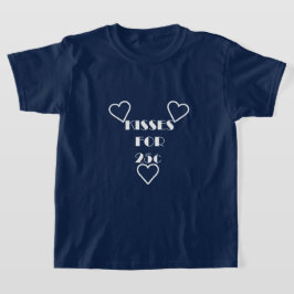キスは25セント - ガールズベーシックTシャツ Tシャツ