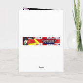 キスは、ちょっとHandsomeIそれがあなたの誕生日であることを聞きます カード (裏面)