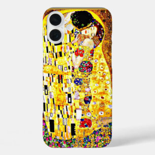 キスは、グスタフ絵画クリムトによって有名 iPhone 16 PLUSケース