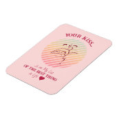 キスは…愛のための柔軟な磁石 マグネット (左側)