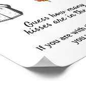 キスは？花のゲームのポスター ポスター (角)