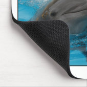 キスをするなイルカ マウスパッド (コーナー)