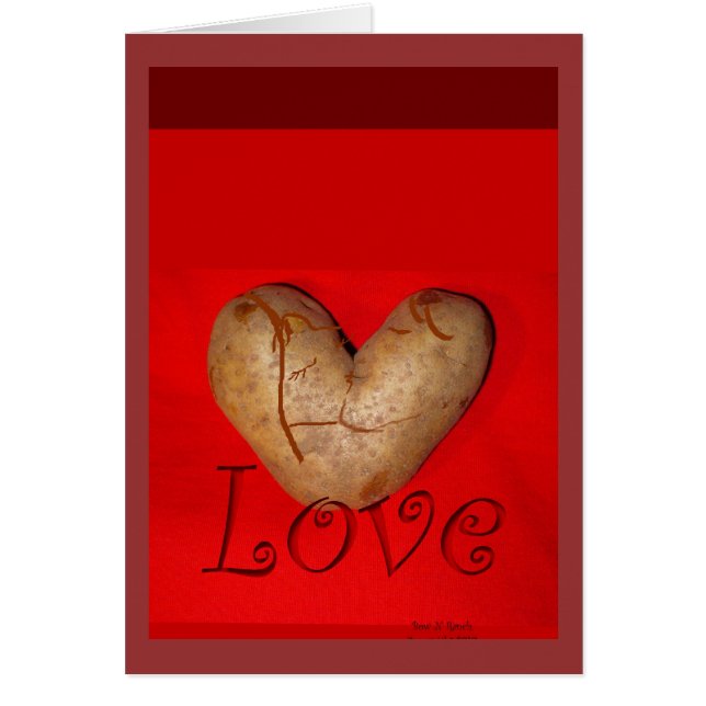 キスをするなカップル愛ポテト (正面)