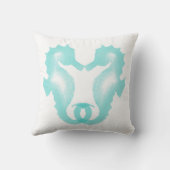 キスをするなタツノオトシゴの枕 クッション (裏面)