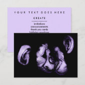 キスをするなチンパンジー 招待状 (正面/裏面)