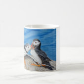 キスをするなツノメドリ コーヒーマグカップ (中央)