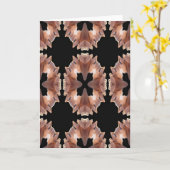 キスをするなビーグル犬 カード (黄色い花)