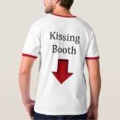 キスをするなブース Tシャツ (裏面)