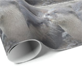 キスをするな川カワウソ ラッピングペーパー (ロールコーナー)