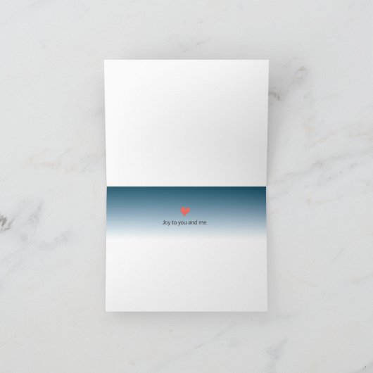 キスをするな魚のメッセージカード シーズンカード (内部)