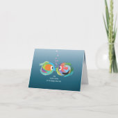 キスをするな魚のメッセージカード シーズンカード (正面)