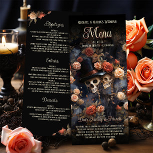 キスをするスカルメニューRomantic Gothicのメ結婚ニュー プログラム