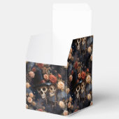 キスをするスカルロマンチックな骨格ゴシッ結婚クの フェイバーボックス (オープン)