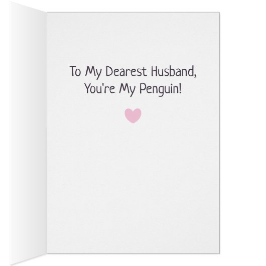 キスをするペンギンおもしろいよ私のペンギンの夫よ (内側 (右))