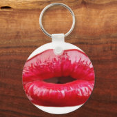 キスをする唇！ キーホルダー (正面)