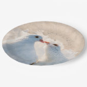 キスをする愛は空中にある ペーパープレート (アングル)