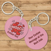 キスをする漫画効果音キーチェーン キーホルダー